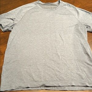 Lululemon Steel Blue / Gray Men's Shirt
